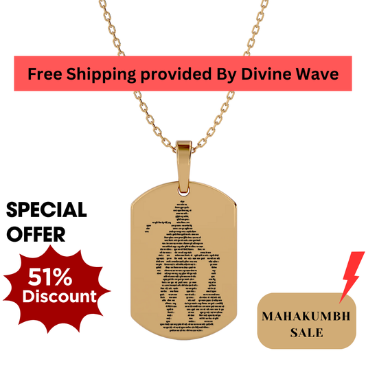 Divine Hanuman Chalisa Pendant